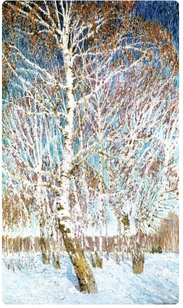 Февральская лазурь Грабарь